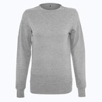 Sweatshirt mit Rundhalsausschnitt für Damen – Heather Grey
