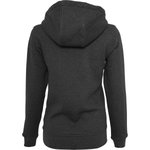 BuildYourBrand Heavy Hoody mit Kängurutasche für Damen, Black XS, BY026 – Bild 4