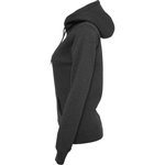 BuildYourBrand Heavy Hoody mit Kängurutasche für Damen, Black XS, BY026 – Bild 5