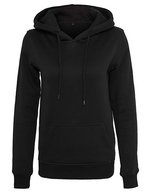 BuildYourBrand Heavy Hoody mit Kängurutasche für Damen, Black XS, BY026 – Bild 2