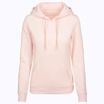 BuildYourBrand Heavy Hoody mit Kängurutasche für Damen, Dusk Rose XS, BY026 – Pink