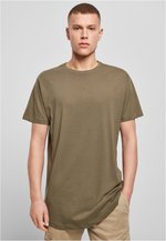 BuildYourBrand Shaped Long Tee aus 100% Baumwolle, White L, BY028 – Bild 1