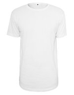 BuildYourBrand Shaped Long Tee aus 100% Baumwolle, White L, BY028 – Blanc