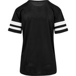 BuildYourBrand T-Shirt mit Mesh-Streifen für Damen, Black/White XS, BY033 – Bild 4