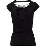 BuildYourBrand T-Shirt mit offenem Rücken für Damen, White XS, BY035 – Bild 4