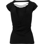 BuildYourBrand T-Shirt mit offenem Rücken für Damen, White XS, BY035 – Bild 4