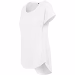 BuildYourBrand Long Slub T-Shirt with Curved Hem for Women – image 7