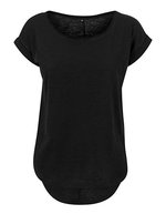 BuildYourBrand Build Your Brand Ladies´ Long Slub Tee Lilac XL (BY036), BY036 – Bild 2