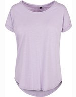 BuildYourBrand Build Your Brand Ladies´ Long Slub Tee Lilac XL (BY036), BY036 – Lilac