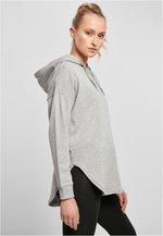 Oversized Hoodie mit abgerundetem Saum – Bild 1