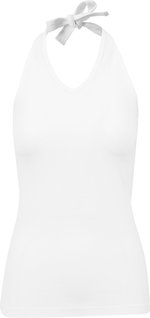 BuildYourBrand Neckholder Shirt mit Taillenschnitt für Damen, Black XS, BY038 – Bild 3