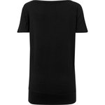 BuildYourBrand Viskose T-Shirt Boatneck-Schnitt für Damen, Black XS, BY040 – Bild 4