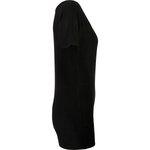 BuildYourBrand Viskose T-Shirt Boatneck-Schnitt für Damen, Black XS, BY040 – Bild 6