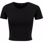 Cropped Tee in jersey singolo da Donna – immagine 3