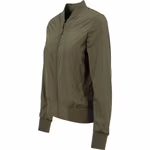 BuildYourBrand Build Your Brand Ladies´ Nylon Bomber Jacket Dark Olive M (BY044), BY044 – Bild 6