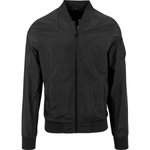 BuildYourBrand Build Your Brand Nylon Bomber Jacket Dark Olive S (BY045), BY045 – Bild 3