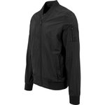 BuildYourBrand Build Your Brand Nylon Bomber Jacket Dark Olive S (BY045), BY045 – Bild 7