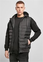Bubble Vest mit Kapuze aus Nylon – Bild 1