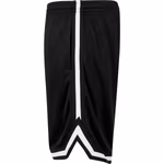 BuildYourBrand Pantaloncini Mesh bicolore con spacco laterale, Black/Black S, BY047 – immagine 5