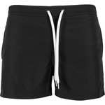 BuildYourBrand Nylon Badehosen mit Taschen und Futter, Black XS, BY050 – Bild 3