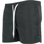 BuildYourBrand Nylon Badehosen mit Taschen und Futter, Black XS, BY050 – Bild 6