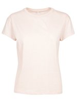 BuildYourBrand T-Shirt Ladies' Box Tee Baumwolle für Damen, White XS, BY052 – Pink