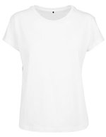 BuildYourBrand T-Shirt Ladies' Box Tee Baumwolle für Damen, White XS, BY052 – White