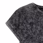 BuildYourBrand T-shirt Acid Washed avec détails aux épaules pour Femme – image 6