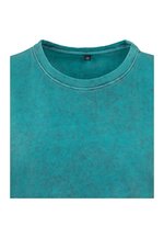 Verwaschenes Damen Crop T-Shirt Baumwolle – Bild 8