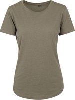 BuildYourBrand Schmal geschnittenes Baumwoll-Viskose T-Shirt, Black XS, BY057 – Bild 3