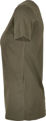 BuildYourBrand Schmal geschnittenes Baumwoll-Viskose T-Shirt, Black XS, BY057 – Bild 5