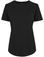 BuildYourBrand Schmal geschnittenes Baumwoll-Viskose T-Shirt, Black XS, BY057 – Bild 2