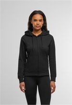 BuildYourBrand Terry Zip Hoody Regular Fit für Damen, Black XS, BY069 – Bild 1