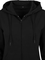 BuildYourBrand Terry Zip Hoody Regular Fit für Damen, Black XS, BY069 – Bild 7