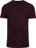 BuildYourBrand Acid Washed T-Shirt Regular Fit Baumwolle, Teal Black S, BY070 – Bild 3