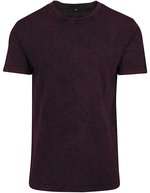 BuildYourBrand Acid Washed T-Shirt Regular Fit Baumwolle, Teal Black S, BY070 – Bild 2