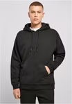 BuildYourBrand Oversize Hoody mit Kordelzug und Rippbündchen, Black XL, BY074 – Bild 2