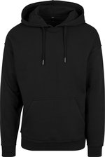 BuildYourBrand Oversize Hoody mit Kordelzug und Rippbündchen, Black S, BY074 – Bild 3