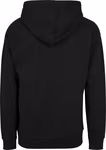 BuildYourBrand Oversize Hoody mit Kordelzug und Rippbündchen, Black XL, BY074 – Bild 4