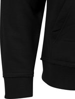 BuildYourBrand Oversize Hoody mit Kordelzug und Rippbündchen, Black S, BY074 – Bild 7