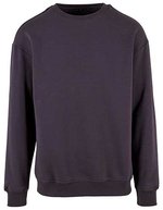 BuildYourBrand Sweat Crewneck mit übergeschnittenen Schultern, U. Beige L, BY075 – Navy