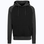 Raglan Hoodie mit Kängurutasche – Bild 2