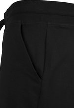 BuildYourBrand Terry Shorts mit Kordelzug und Loose Fit, Black S, BY080 – Bild 7