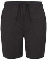 BuildYourBrand Terry Shorts mit Kordelzug und Loose Fit, Black S, BY080 – Charcoal (Heather)