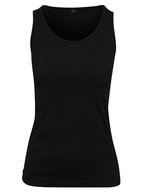 BuildYourBrand Ärmelloses Damen T-Shirt in Schwarz, Black XS, BY089 – Bild 2
