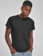 Basic T-Shirt mit Rundhalsausschnitt, Baumwolle – Bild 1