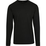 Langarmshirt mit Ripp-Bündchen Baumwolle – Bild 3