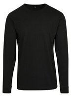 Langarmshirt mit Ripp-Bündchen Baumwolle – Bild 2