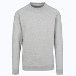 Rundhalsausschnitt Sweatshirt Raglan – Heather Grey