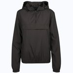 BuildYourBrand Basic Pull Over Jacke, Kapuze für Damen, Black XS, BY095 – Bild 2